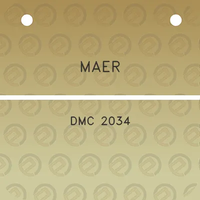 maer-dmc-2034