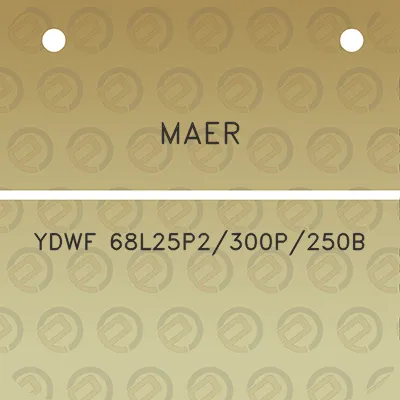 maer-ydwf-68l25p2300p250b