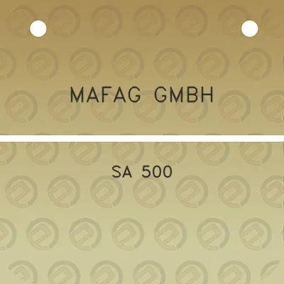 mafag-gmbh-sa-500