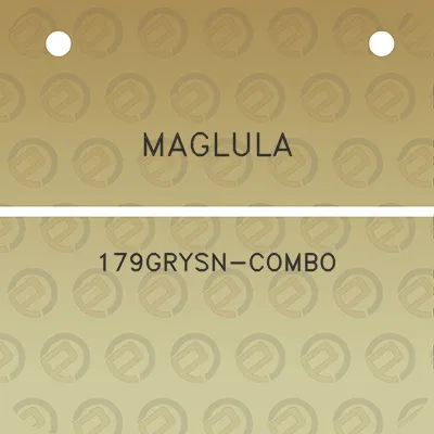 maglula-179grysn-combo