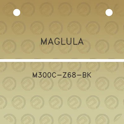 maglula-m300c-z68-bk