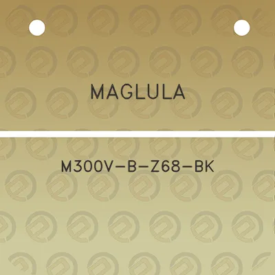 maglula-m300v-b-z68-bk