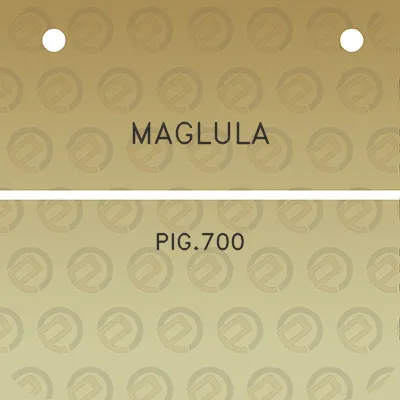 maglula-pig700