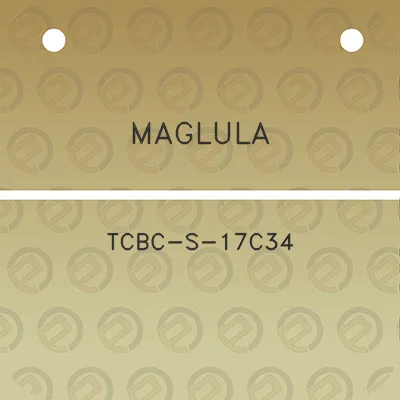 maglula-tcbc-s-17c34