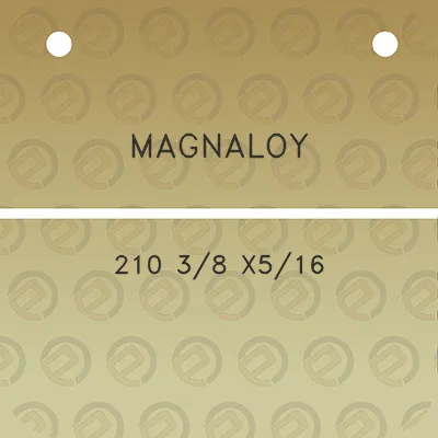 magnaloy-210-38-x516