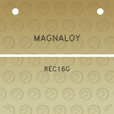 magnaloy-rec16g