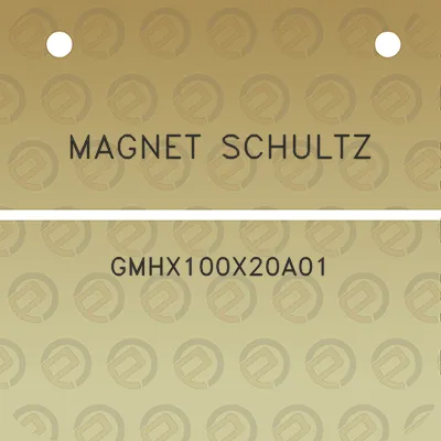 magnet-schultz-gmhx100x20a01