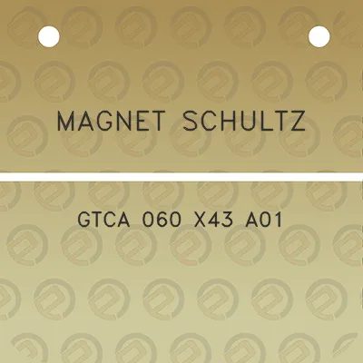 magnet-schultz-gtca-060-x43-a01