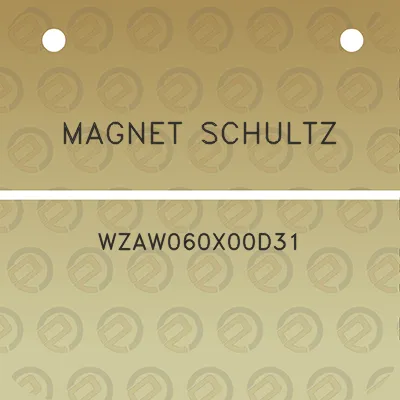 magnet-schultz-wzaw060x00d31