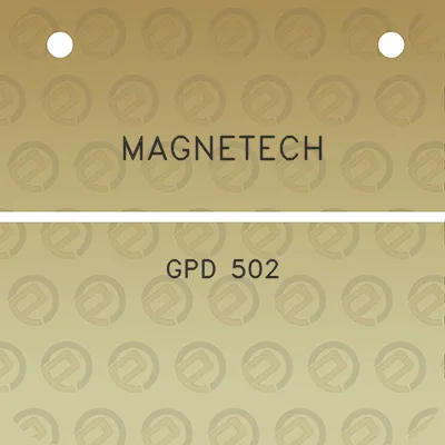 magnetech-gpd-502