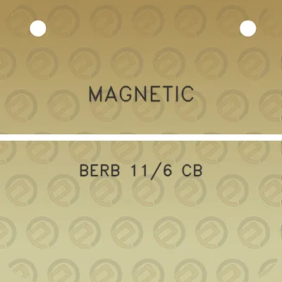 magnetic-berb-116-cb