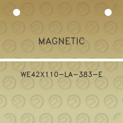 magnetic-we42x110-la-383-e