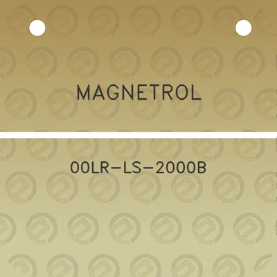 magnetrol-00lr-ls-2000b