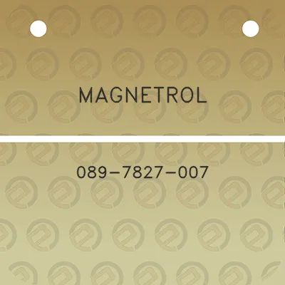 magnetrol-089-7827-007