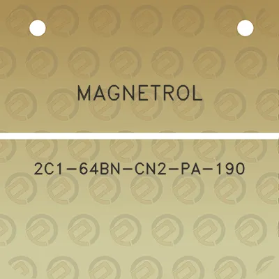 magnetrol-2c1-64bn-cn2-pa-190