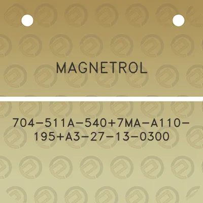 magnetrol-704-511a-5407ma-a110-195a3-27-13-0300