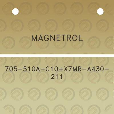 magnetrol-705-510a-c10x7mr-a430-211