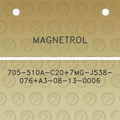 magnetrol-705-510a-c207mg-j538-076a3-08-13-0006