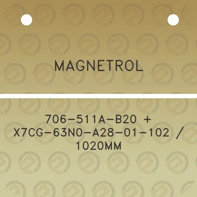 magnetrol-706-511a-b20-x7cg-63n0-a28-01-102-1020mm