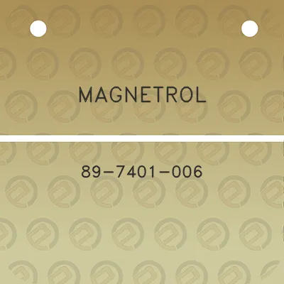 magnetrol-89-7401-006