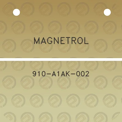 magnetrol-910-a1ak-002