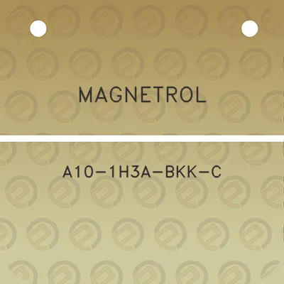 magnetrol-a10-1h3a-bkk-c