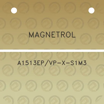 magnetrol-a1513epvp-x-s1m3