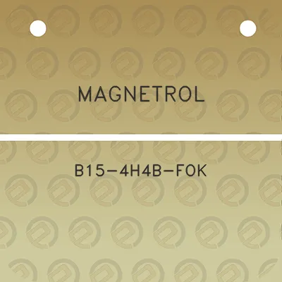 magnetrol-b15-4h4b-fok