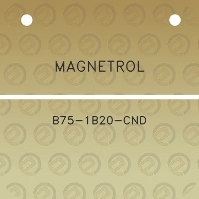 magnetrol-b75-1b20-cnd