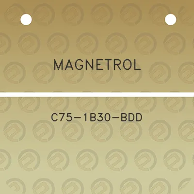 magnetrol-c75-1b30-bdd