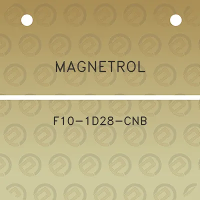 magnetrol-f10-1d28-cnb