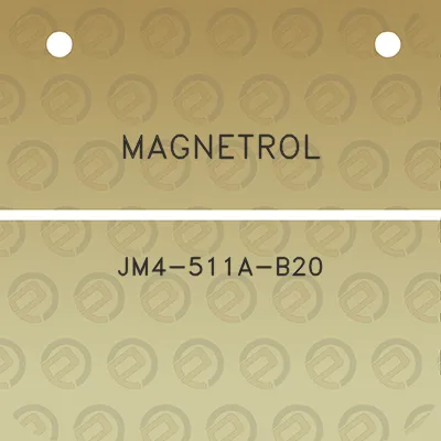 magnetrol-jm4-511a-b20