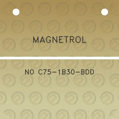 magnetrol-no-c75-1b30-bdd