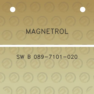 magnetrol-sw-b-089-7101-020