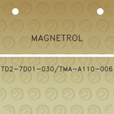 magnetrol-td2-7d01-030tma-a110-006