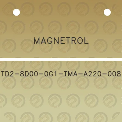 magnetrol-td2-8d00-0g1-tma-a220-008