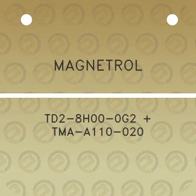 magnetrol-td2-8h00-0g2-tma-a110-020