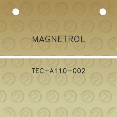 magnetrol-tec-a110-002