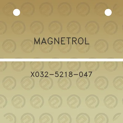 magnetrol-x032-5218-047