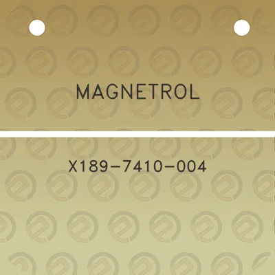 magnetrol-x189-7410-004