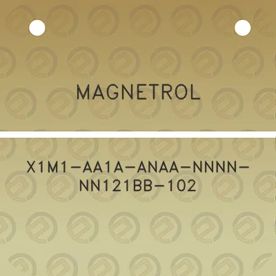 magnetrol-x1m1-aa1a-anaa-nnnn-nn121bb-102