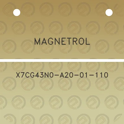 magnetrol-x7cg43n0-a20-01-110