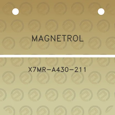 magnetrol-x7mr-a430-211