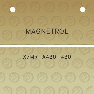 magnetrol-x7mr-a430-430