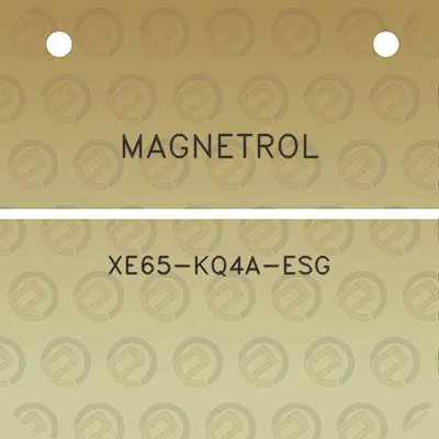 magnetrol-xe65-kq4a-esg