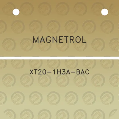 magnetrol-xt20-1h3a-bac