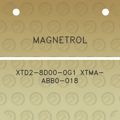 magnetrol-xtd2-8d00-0g1-xtma-abb0-018