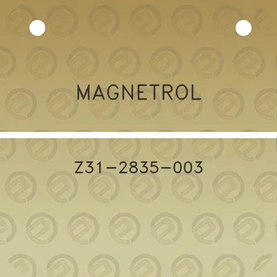 magnetrol-z31-2835-003