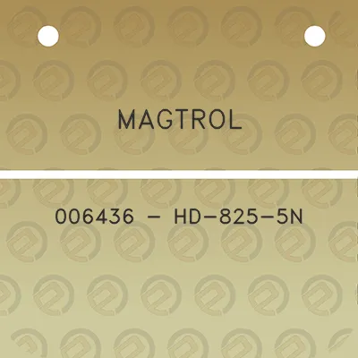 magtrol-006436-hd-825-5n