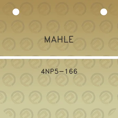 mahle-4np5-166